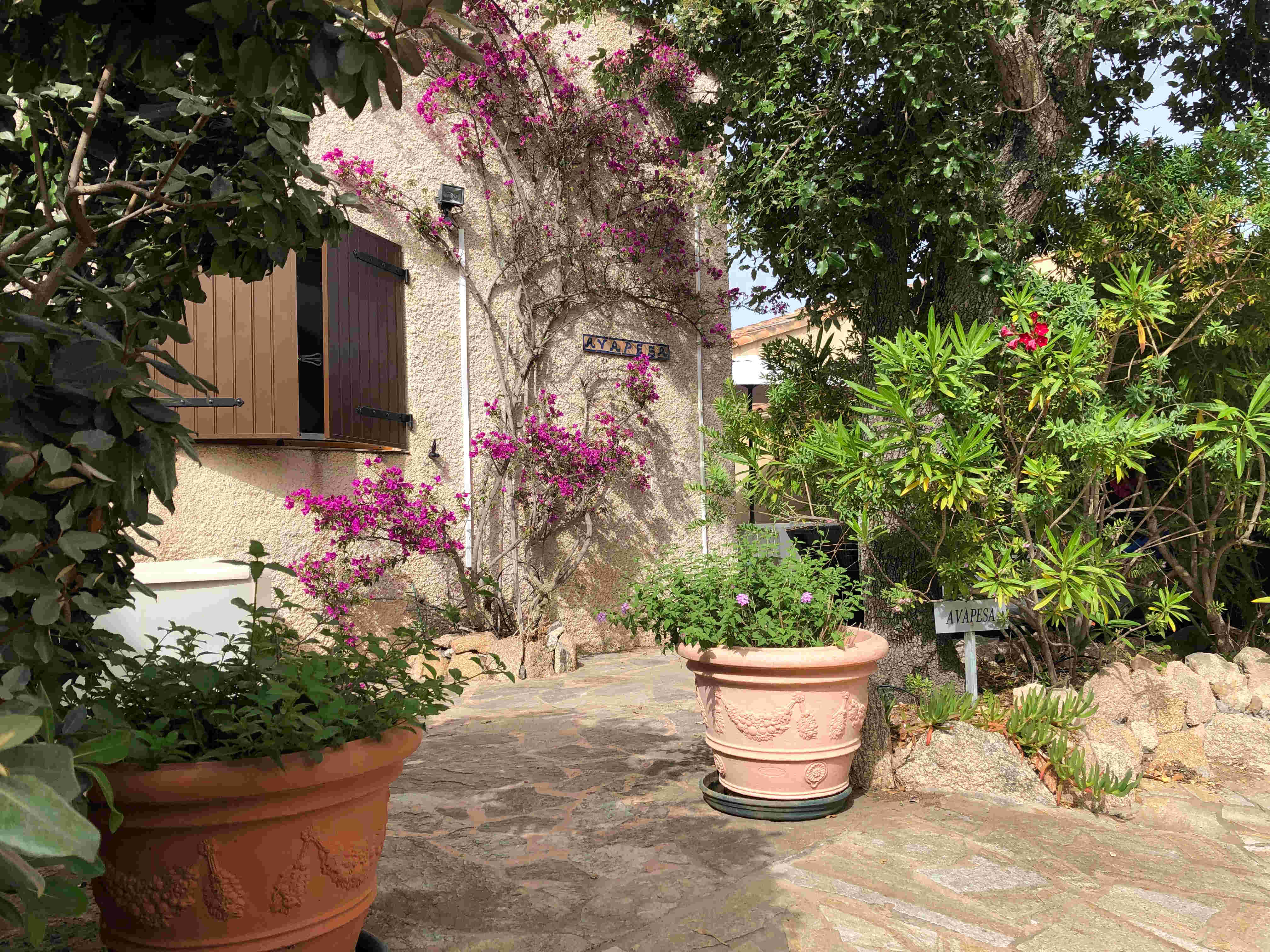 Mini Villa Avapesa, l'entrée