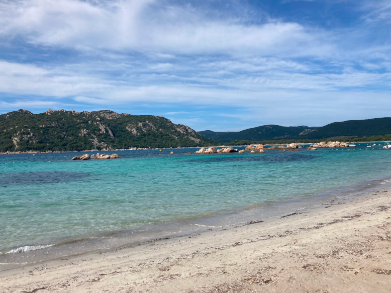 Piétragione, vue des rochers