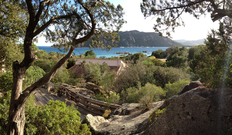 Santa Giulia, vue générale de la baie